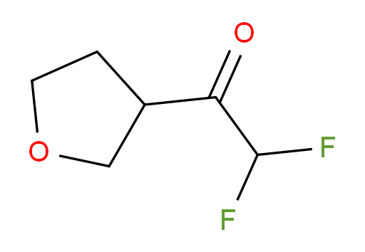 2,2-difluoro-1-(oxolan-3-yl)ethan-1-one