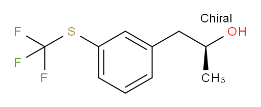 (2S)-1-{3-[(trifluoromethyl)sulfanyl]phenyl}propan-2-ol