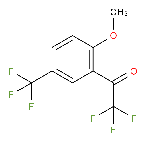 2,2,2-trifluoro-1-[2-methoxy-5-(trifluoromethyl)phenyl]ethan-1-one