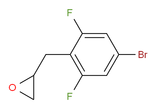 2-[(4-bromo-2,6-difluorophenyl)methyl]oxirane