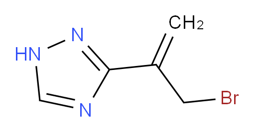 3-(3-bromoprop-1-en-2-yl)-1H-1,2,4-triazole