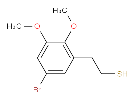 2-(5-bromo-2,3-dimethoxyphenyl)ethane-1-thiol