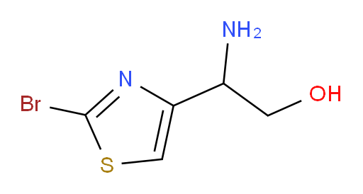 2-amino-2-(2-bromo-1,3-thiazol-4-yl)ethan-1-ol