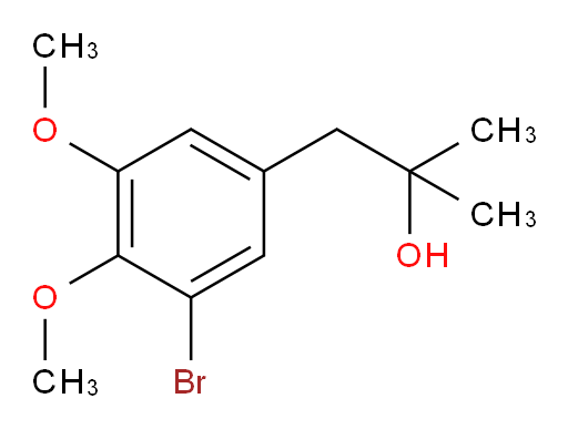 1-(3-bromo-4,5-dimethoxyphenyl)-2-methylpropan-2-ol