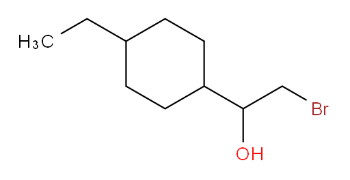2-bromo-1-(4-ethylcyclohexyl)ethan-1-ol