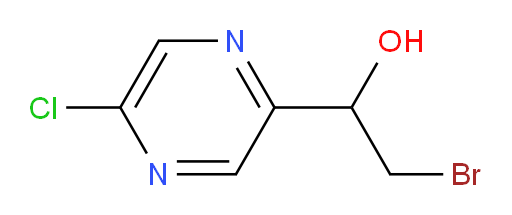 2-bromo-1-(5-chloropyrazin-2-yl)ethan-1-ol