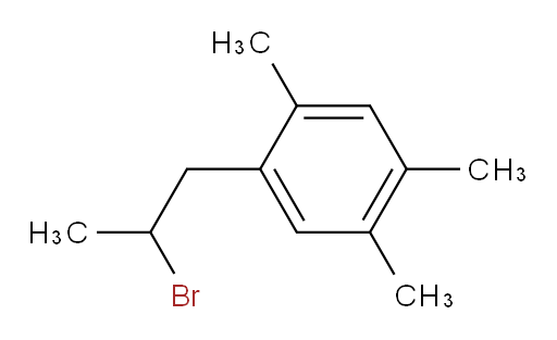 1-(2-bromopropyl)-2,4,5-trimethylbenzene