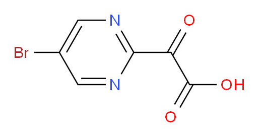 2-(5-bromopyrimidin-2-yl)-2-oxoacetic acid