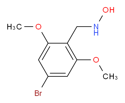 N-[(4-bromo-2,6-dimethoxyphenyl)methyl]hydroxylamine