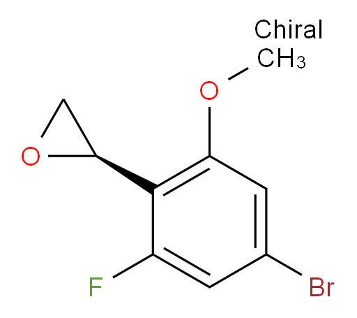 (2R)-2-(4-bromo-2-fluoro-6-methoxyphenyl)oxirane