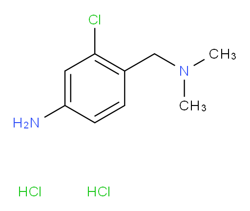 3-chloro-4-[(dimethylamino)methyl]aniline dihydrochloride