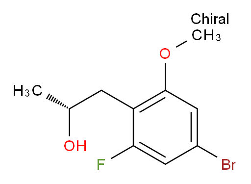 (2R)-1-(4-bromo-2-fluoro-6-methoxyphenyl)propan-2-ol