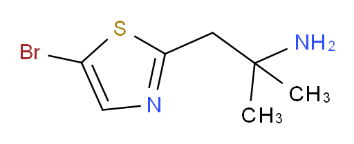 1-(5-bromo-1,3-thiazol-2-yl)-2-methylpropan-2-amine