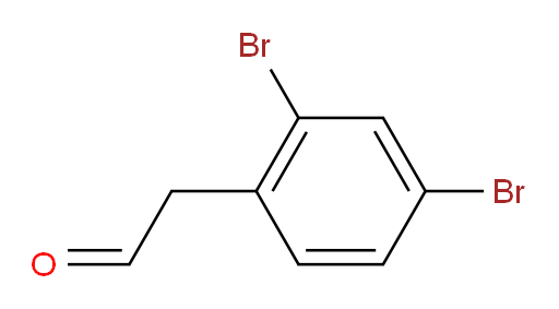2-(2,4-dibromophenyl)acetaldehyde