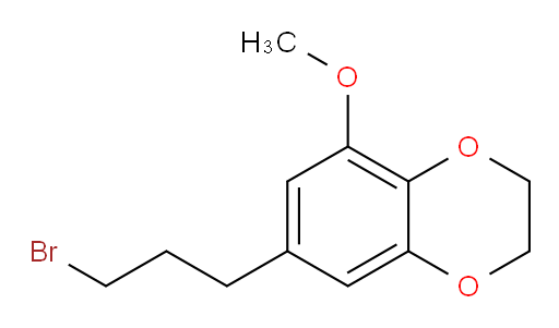 7-(3-bromopropyl)-5-methoxy-2,3-dihydro-1,4-benzodioxine