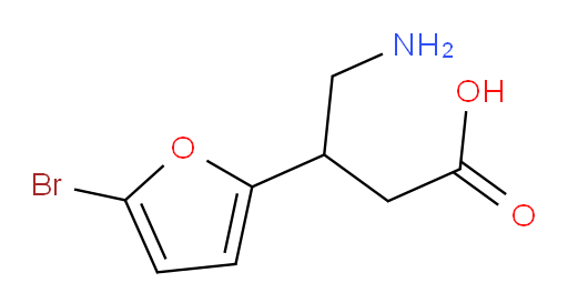 4-amino-3-(5-bromofuran-2-yl)butanoic acid