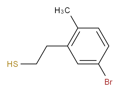 2-(5-bromo-2-methylphenyl)ethane-1-thiol
