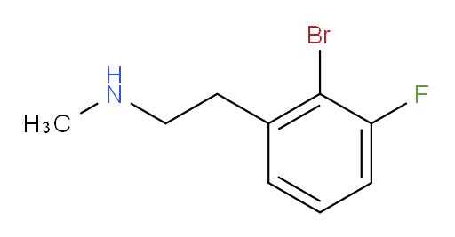 [2-(2-bromo-3-fluorophenyl)ethyl](methyl)amine