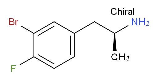 (2S)-1-(3-bromo-4-fluorophenyl)propan-2-amine