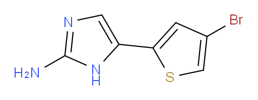 5-(4-bromothiophen-2-yl)-1H-imidazol-2-amine