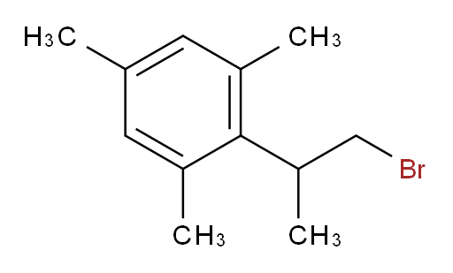 2-(1-bromopropan-2-yl)-1,3,5-trimethylbenzene