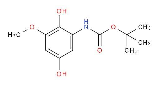 tert-butyl N-(2,5-dihydroxy-3-methoxyphenyl)carbamate