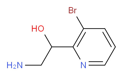 2-amino-1-(3-bromopyridin-2-yl)ethan-1-ol