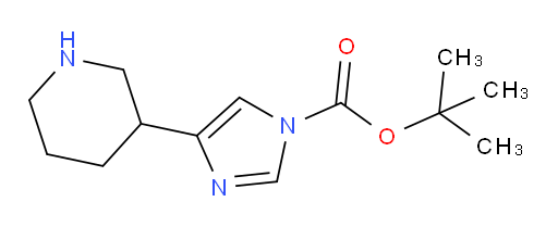 tert-butyl 4-(piperidin-3-yl)-1H-imidazole-1-carboxylate