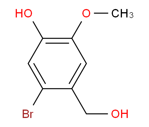 5-bromo-4-(hydroxymethyl)-2-methoxyphenol