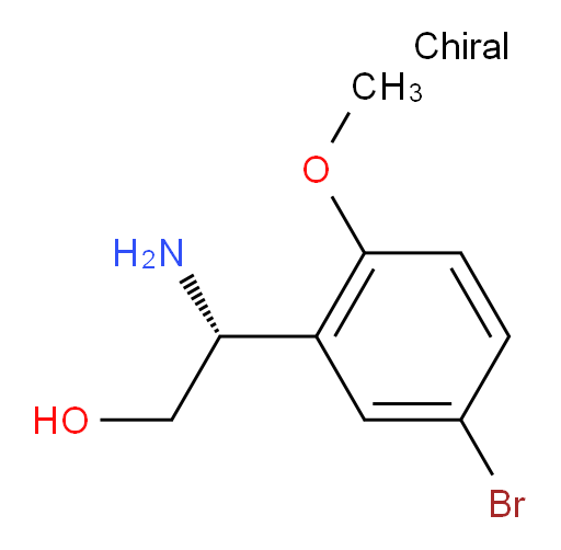 (2R)-2-amino-2-(5-bromo-2-methoxyphenyl)ethan-1-ol