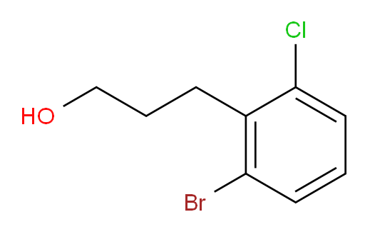 3-(2-bromo-6-chlorophenyl)propan-1-ol