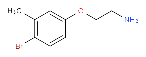 2-(4-bromo-3-methylphenoxy)ethan-1-amine