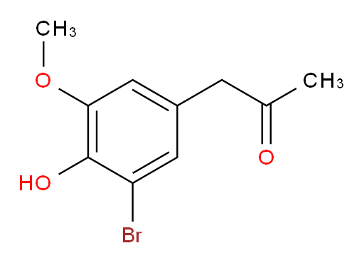 1-(3-bromo-4-hydroxy-5-methoxyphenyl)propan-2-one