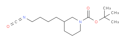 tert-butyl 3-(4-isocyanatobutyl)piperidine-1-carboxylate