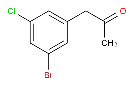 1-(3-bromo-5-chlorophenyl)propan-2-one