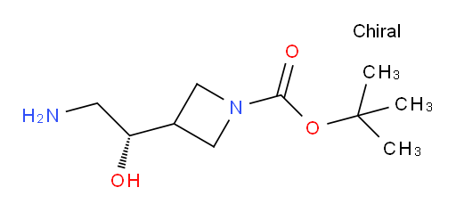 tert-butyl 3-[(1S)-2-amino-1-hydroxyethyl]azetidine-1-carboxylate