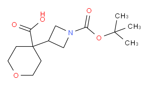 4-{1-[(tert-butoxy)carbonyl]azetidin-3-yl}oxane-4-carboxylic acid