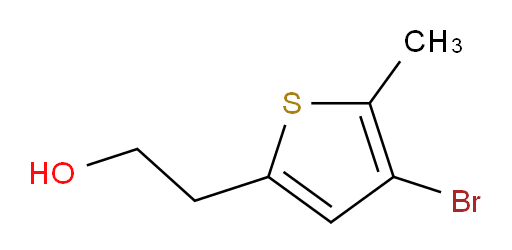 2-(4-bromo-5-methylthiophen-2-yl)ethan-1-ol