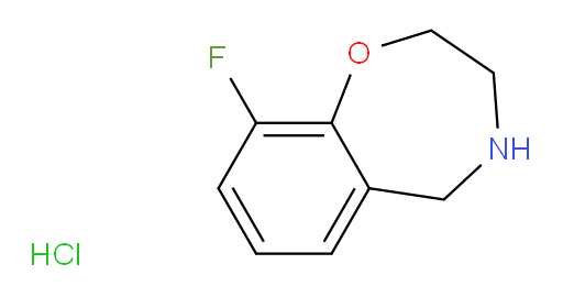9-fluoro-2,3,4,5-tetrahydro-1,4-benzoxazepine hydrochloride