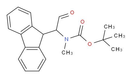 tert-butyl N-[1-(9H-fluoren-9-yl)-2-oxoethyl]-N-methylcarbamate