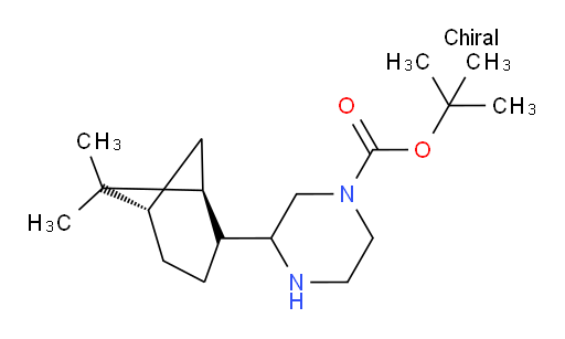 tert-butyl 3-[(1S,5S)-6,6-dimethylbicyclo[3.1.1]heptan-2-yl]piperazine-1-carboxylate