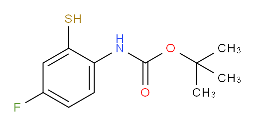 tert-butyl N-(4-fluoro-2-sulfanylphenyl)carbamate