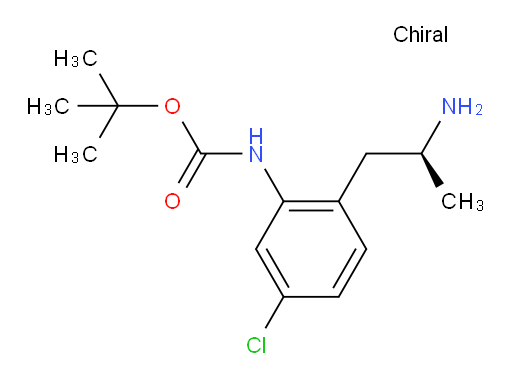 tert-butyl N-{2-[(2S)-2-aminopropyl]-5-chlorophenyl}carbamate