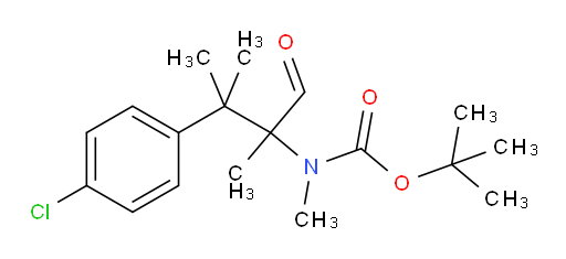 tert-butyl N-[3-(4-chlorophenyl)-2,3-dimethyl-1-oxobutan-2-yl]-N-methylcarbamate