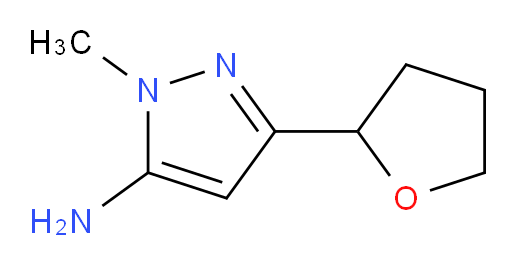 1-methyl-3-(oxolan-2-yl)-1H-pyrazol-5-amine