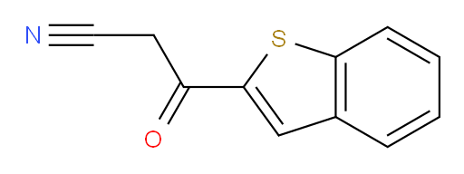 3-(1-benzothiophen-2-yl)-3-oxopropanenitrile