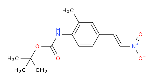 tert-butyl N-[2-methyl-4-(2-nitroethenyl)phenyl]carbamate