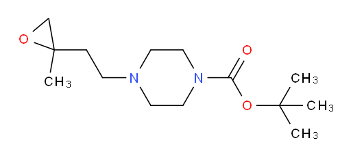 tert-butyl 4-[2-(2-methyloxiran-2-yl)ethyl]piperazine-1-carboxylate