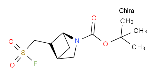tert-butyl (1S,4R)-5-[(fluorosulfonyl)methyl]-2-azabicyclo[2.1.1]hexane-2-carboxylate