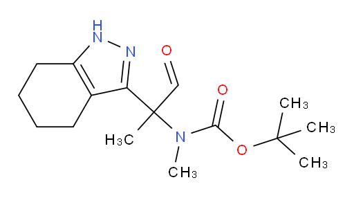 tert-butyl N-methyl-N-[1-oxo-2-(4,5,6,7-tetrahydro-1H-indazol-3-yl)propan-2-yl]carbamate